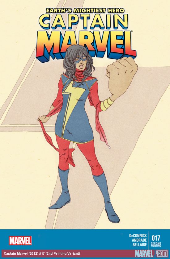 Captain Marvel (2012) #17 (2nd Printing Variant)