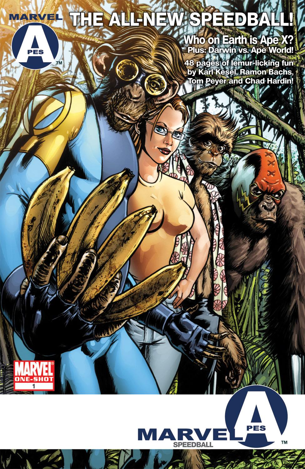Marvel Apes: Speedball (2009) #1