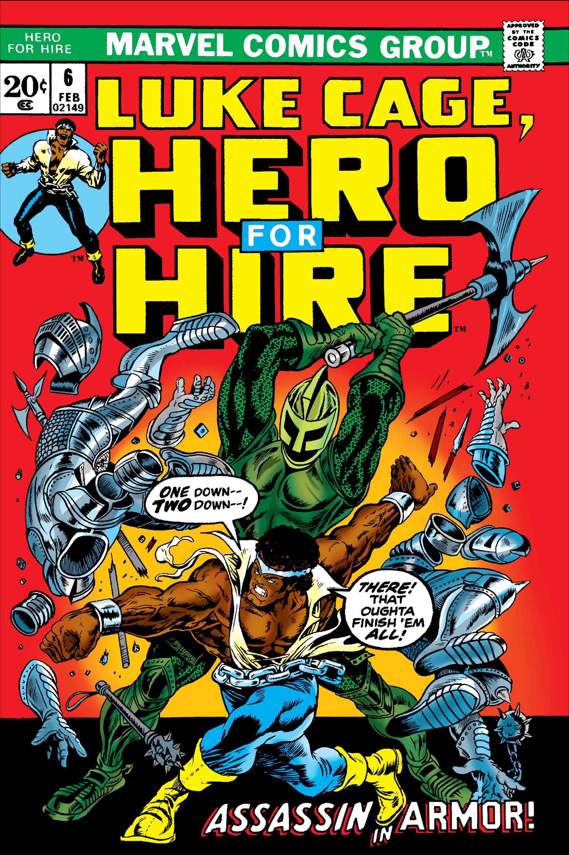 Hero for Hire (1972) #6