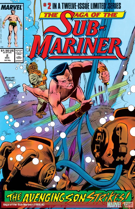 Saga of the Sub-Mariner (1988) #2