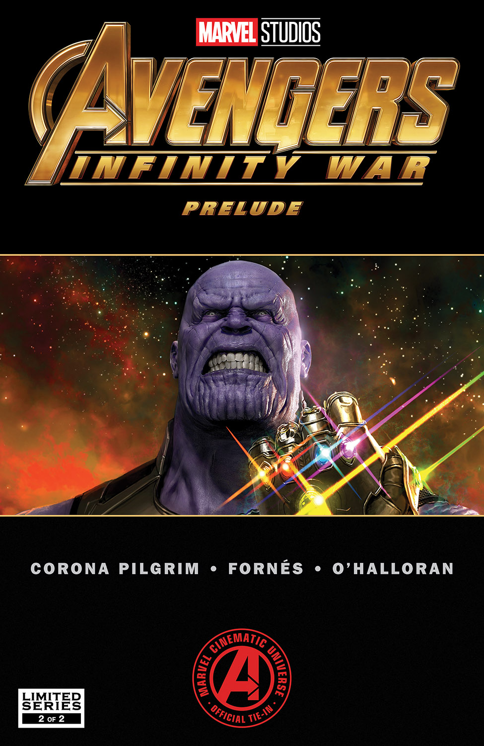 Prelude infinity war comic