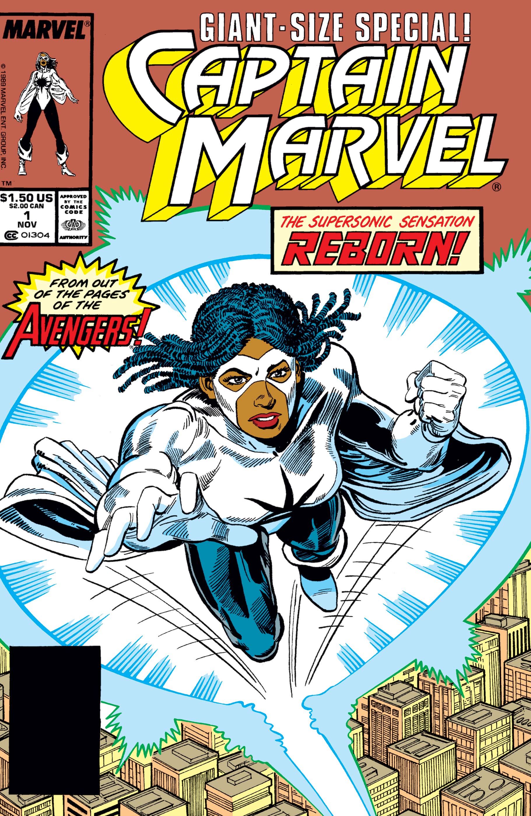 Captain Marvel (1989) #1