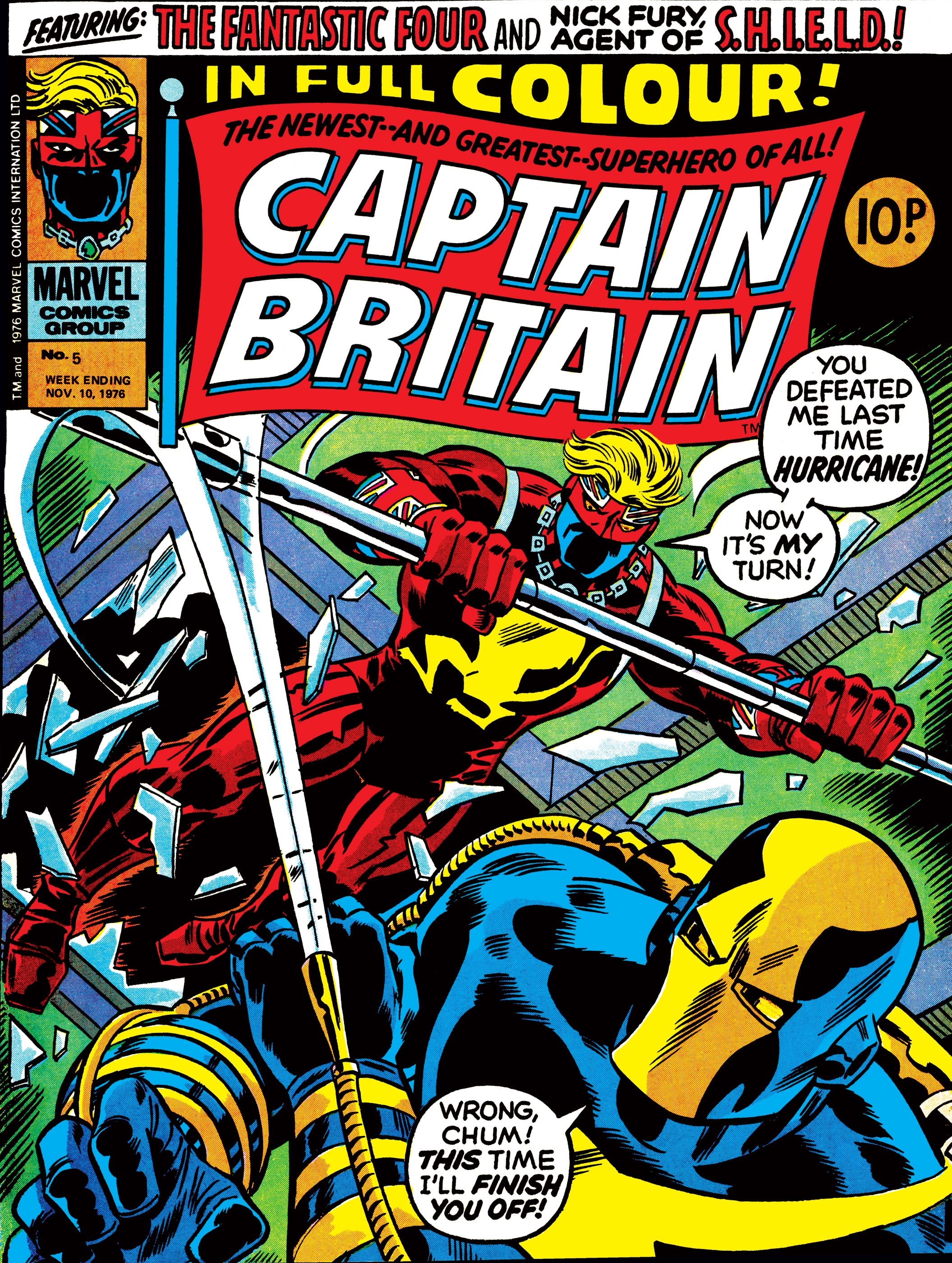 Captain Britain (1976) #5