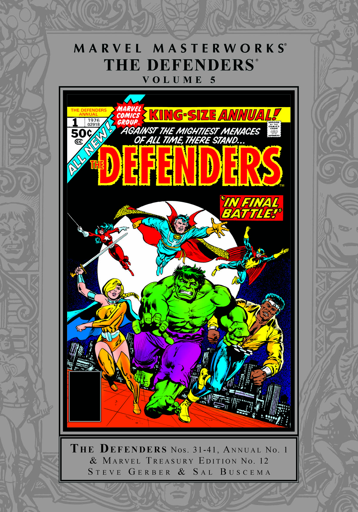 Marvel Masterworks: The Defenders Vol. 5 (Trade Paperback)