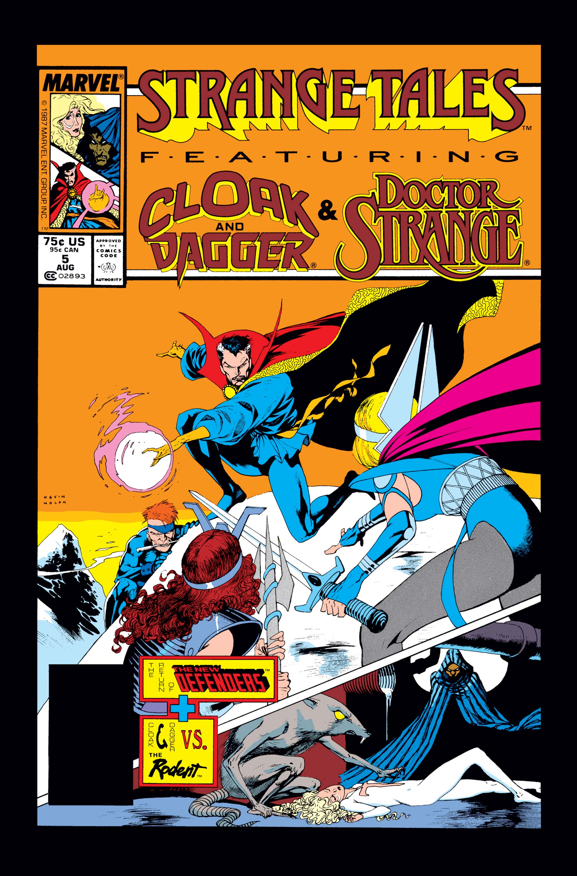 Strange Tales (1987) #5