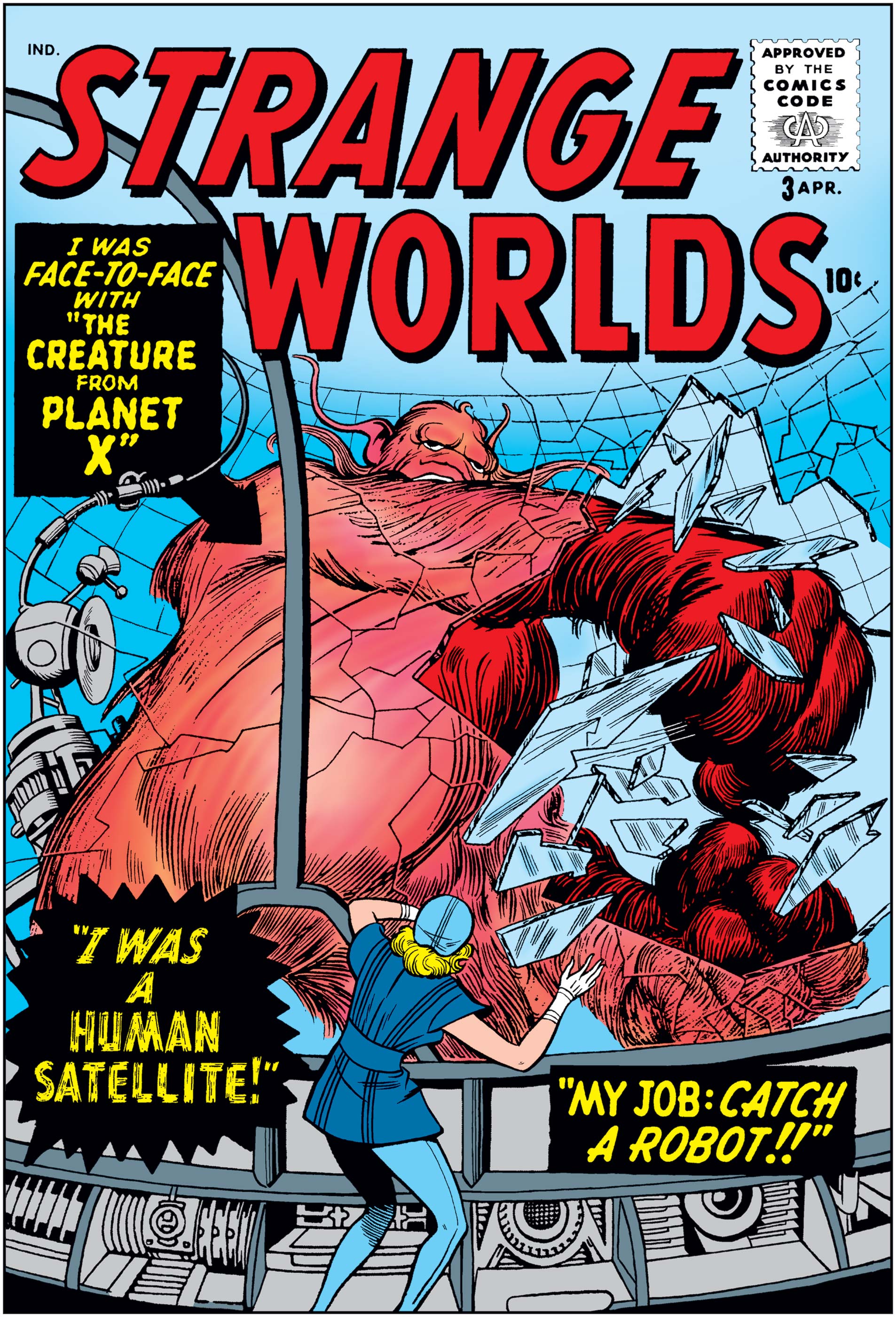 Strange Worlds (1958) #3