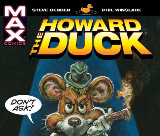 HOWARD THE DUCK TPB COVER