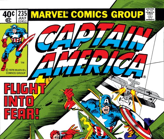 Captain America (1968) #235 Cover