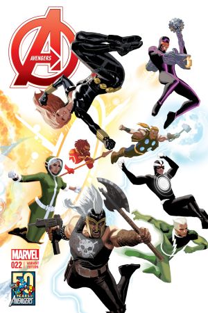 Avengers (2012) #22 (Acuna Avengers 50th Anniversary Variant)