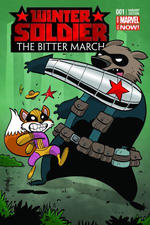 Winter Soldier: The Bitter March (2014) #1 (Elipoulos Animal Variant)