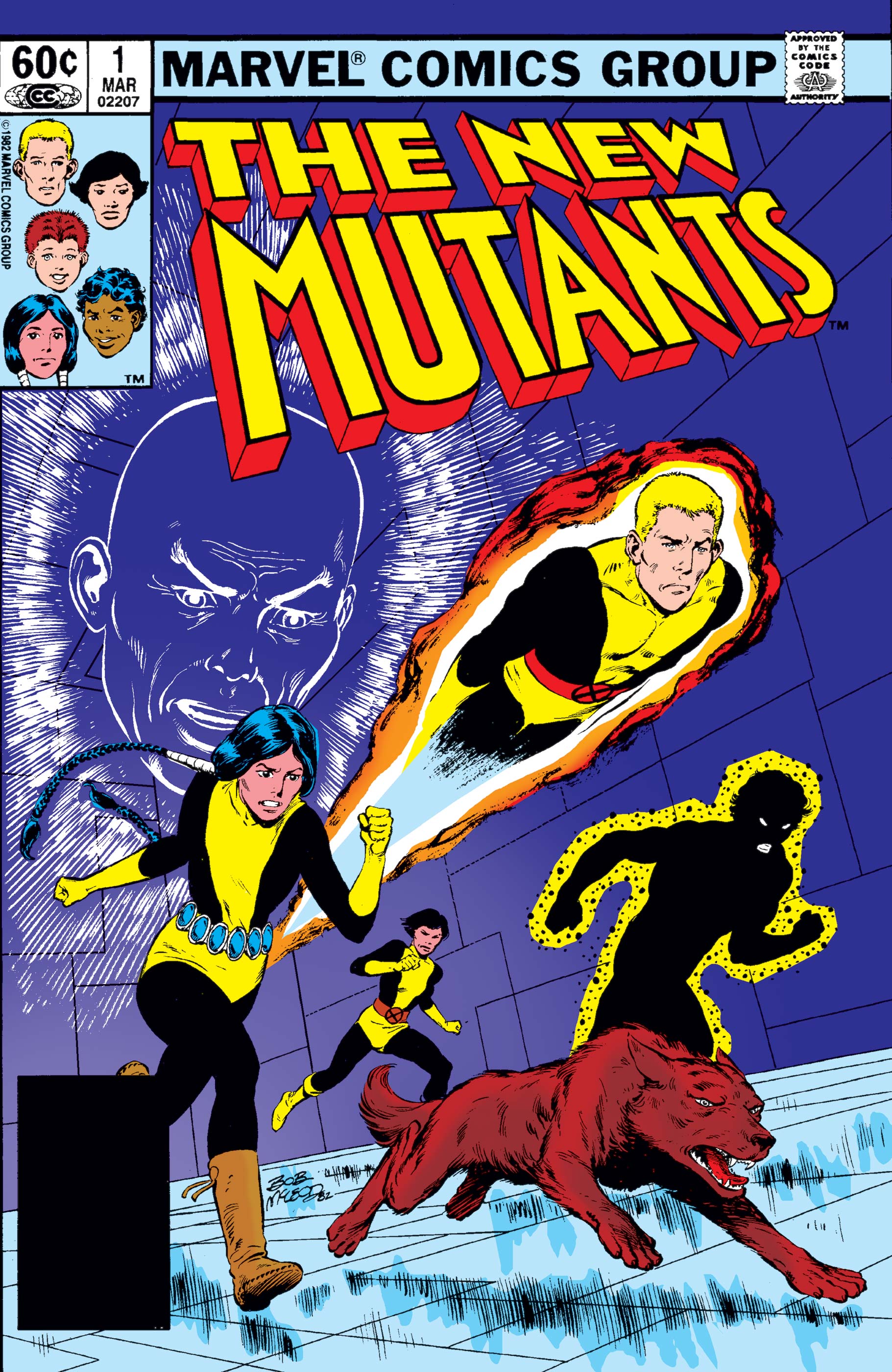 New Mutants (1983) #1, Comic Issues