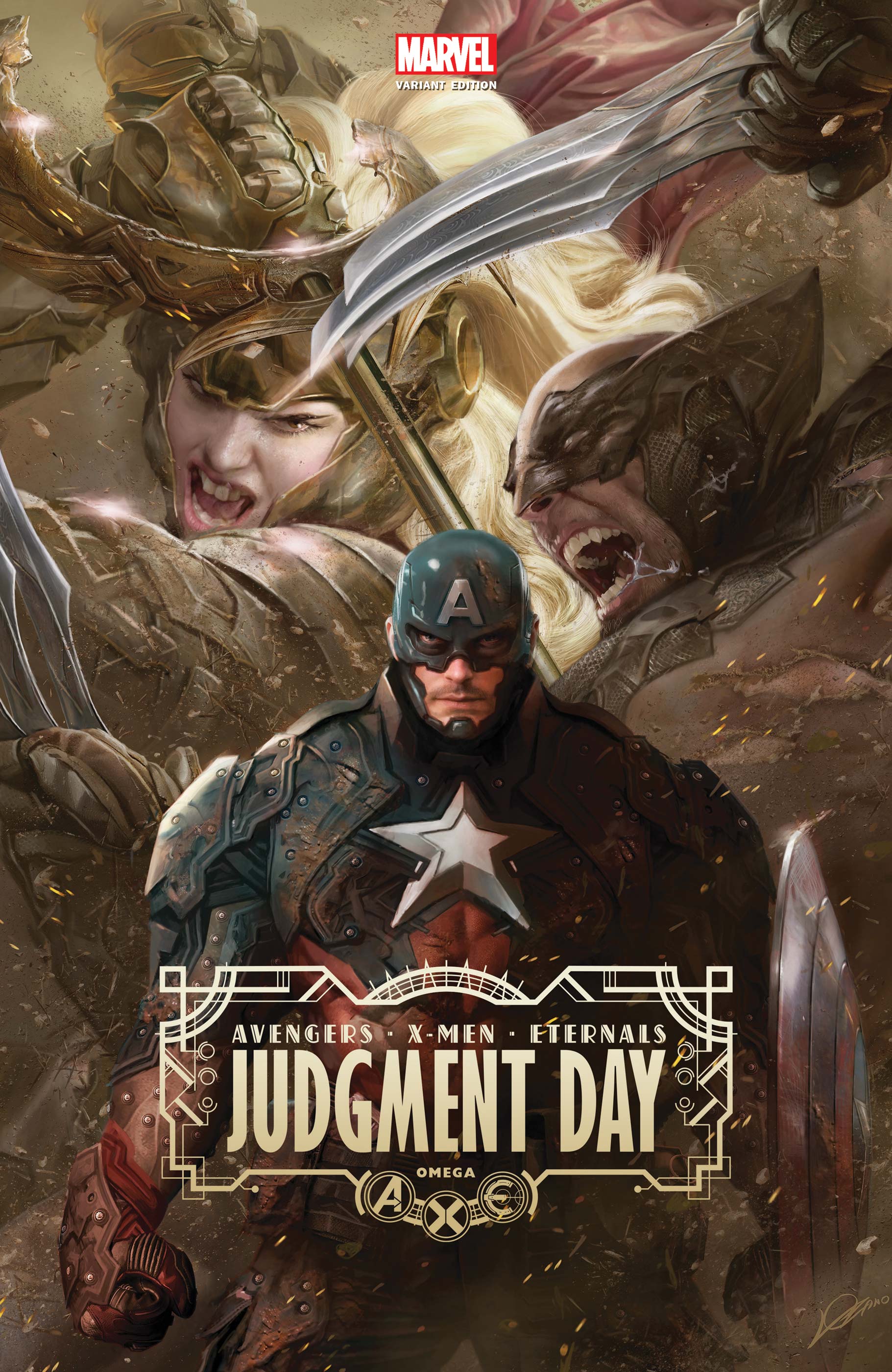 A.X.E.: Judgment Day Omega (2022) #1 (Variant)