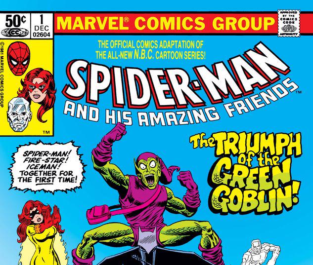 最安値SALEアメコミ　Spider man and his amazing friends #1 Firestar 初登場　1981年　マーベル marvel スパイダーマン　ヴェノム　エターナルズ アメコミ、海外作品