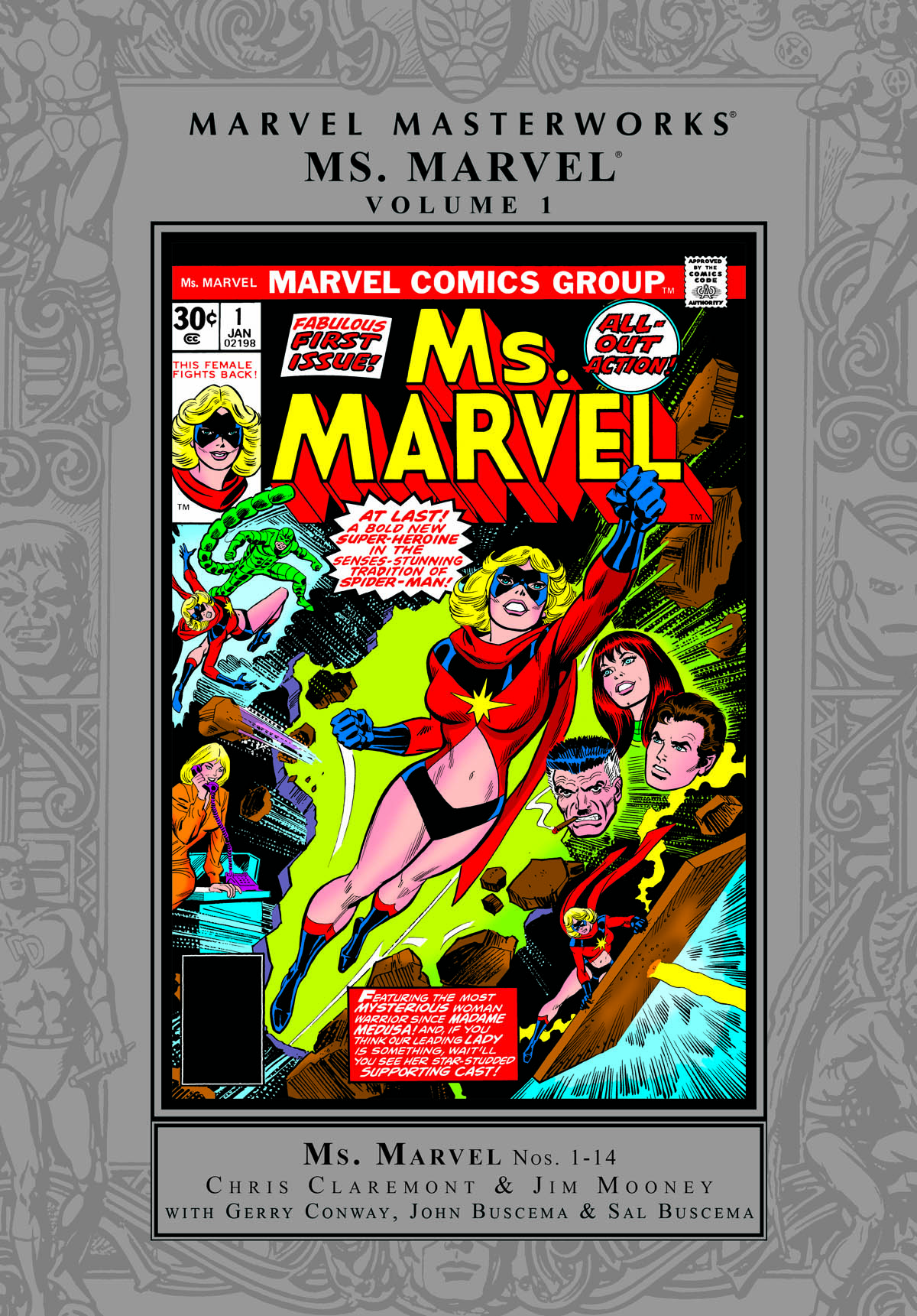 Marvel Masterworks: Ms. Marvel (Trade Paperback)