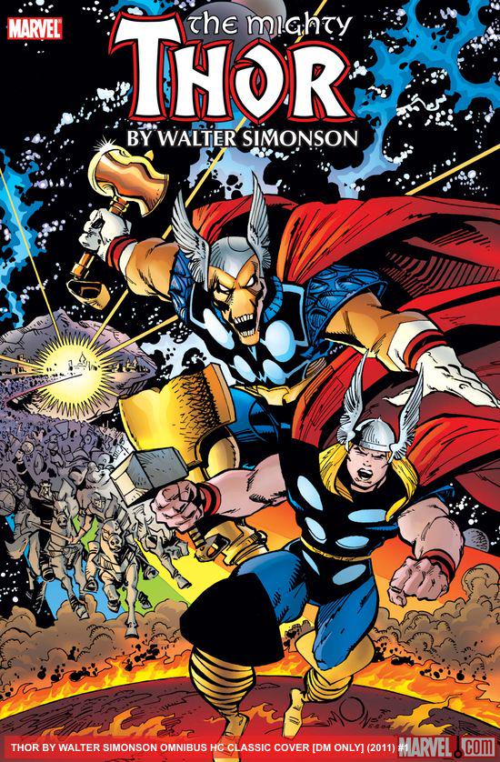 THOR BY WALTER SIMONSON OMNIBUS HC CLASSIC COVER [DM ONLY] (Hardcover)