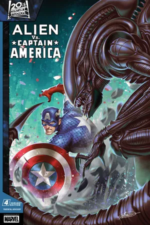 Alien Vs. Captain America (2025) #4 (Variant)