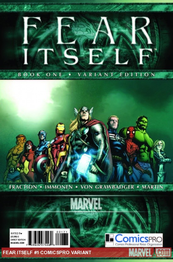 Fear Itself (2010) #1 (Comicspro Variant)