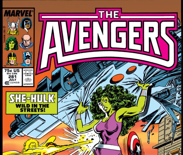Avengers (1963) #281 Cover