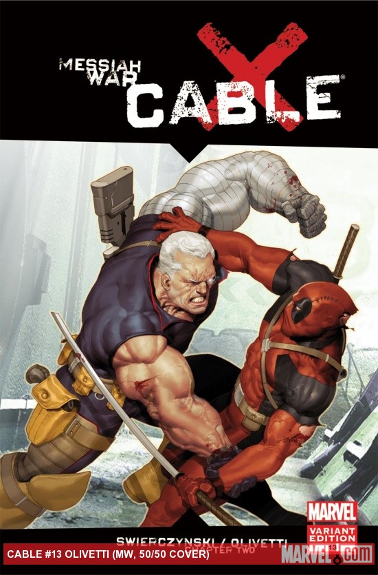 Cable (2008) #13 (MW, 50/50 Variant)