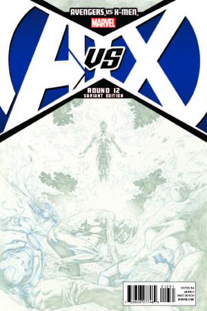 Avengers Vs. X-Men #12  (Opena Sketch Variant)