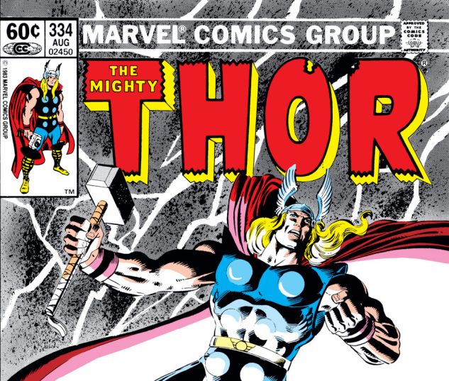 Thor (1966) #334 Cover