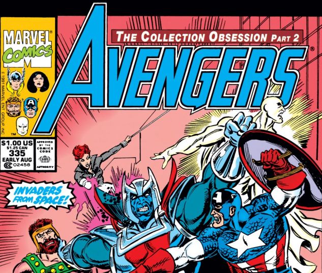 Avengers (1963) #335 Cover