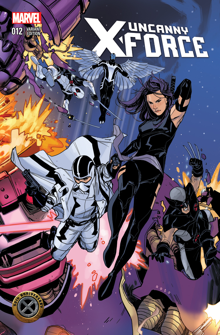 Uncanny X-Force (2013) #12 (Noto X-&#8203;Men 50th Anniversary Variant)