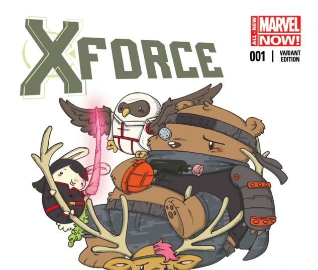 cover from X-Force (2014) #1 (TBD ARTIST ANIMAL VARIANT)