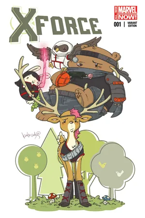 X-Force (2014) #1 (Cook Animal Variant)