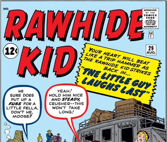 Rawhide Kid (1960) #29 Cover