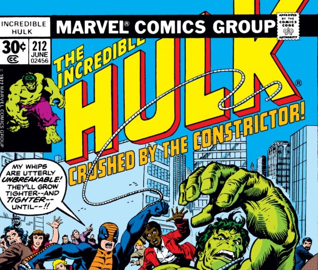 Incredible Hulk (1962) #212 Cover