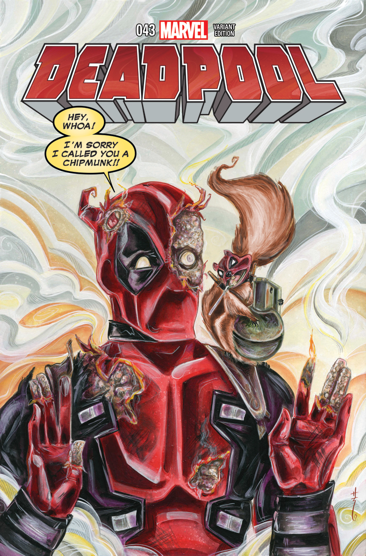 Deadpool (2012) #43 (Richard Wom Variant)