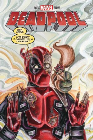 Deadpool #43  (Richard Wom Variant)