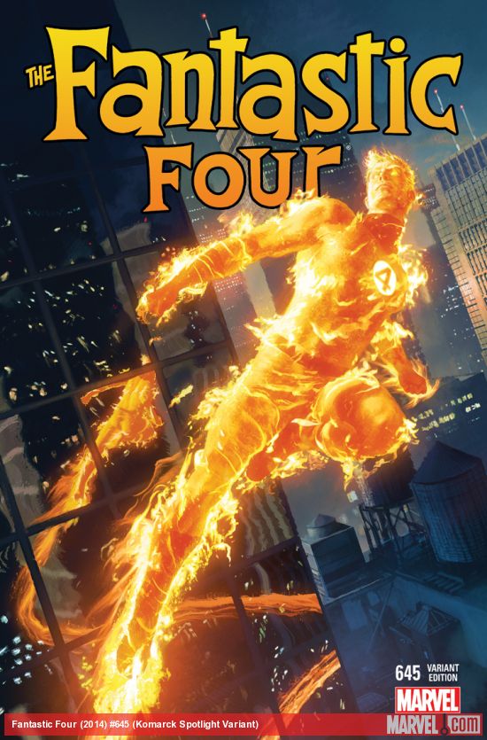 Fantastic Four (2014) #645 (Komarck Spotlight Variant)