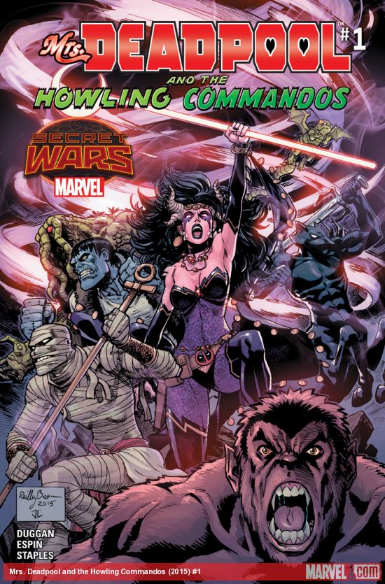 Mrs. Deadpool and the Howling Commandos (2015) #1