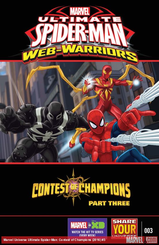 Marvel Universe Ultimate Spider-Man: Contest of Champions (2016) #3