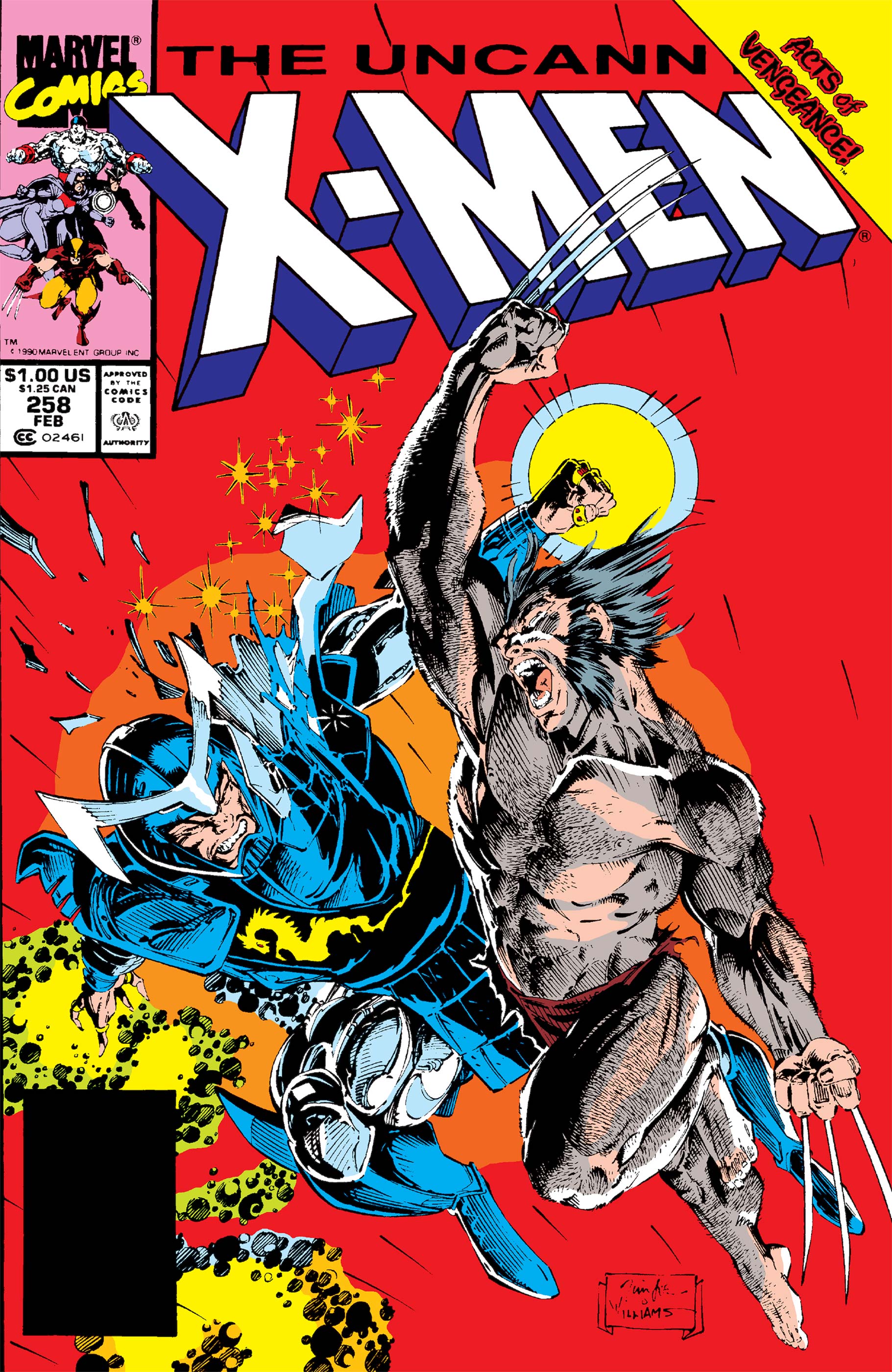 Uncanny X-Men (1981) #258