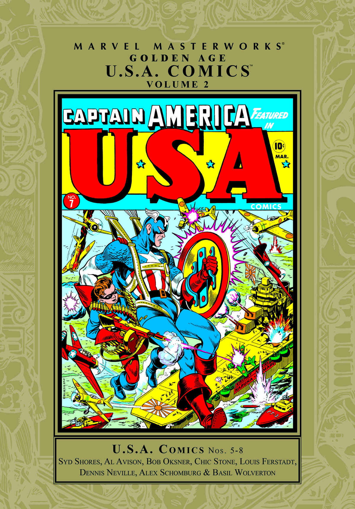 MARVEL MASTERWORKS: GOLDEN AGE USA COMICS VOL. 2 HC (Trade Paperback)