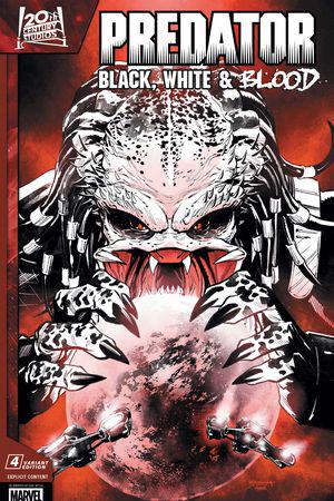 Predator: Black, White & Blood (2025) #4 (Variant)