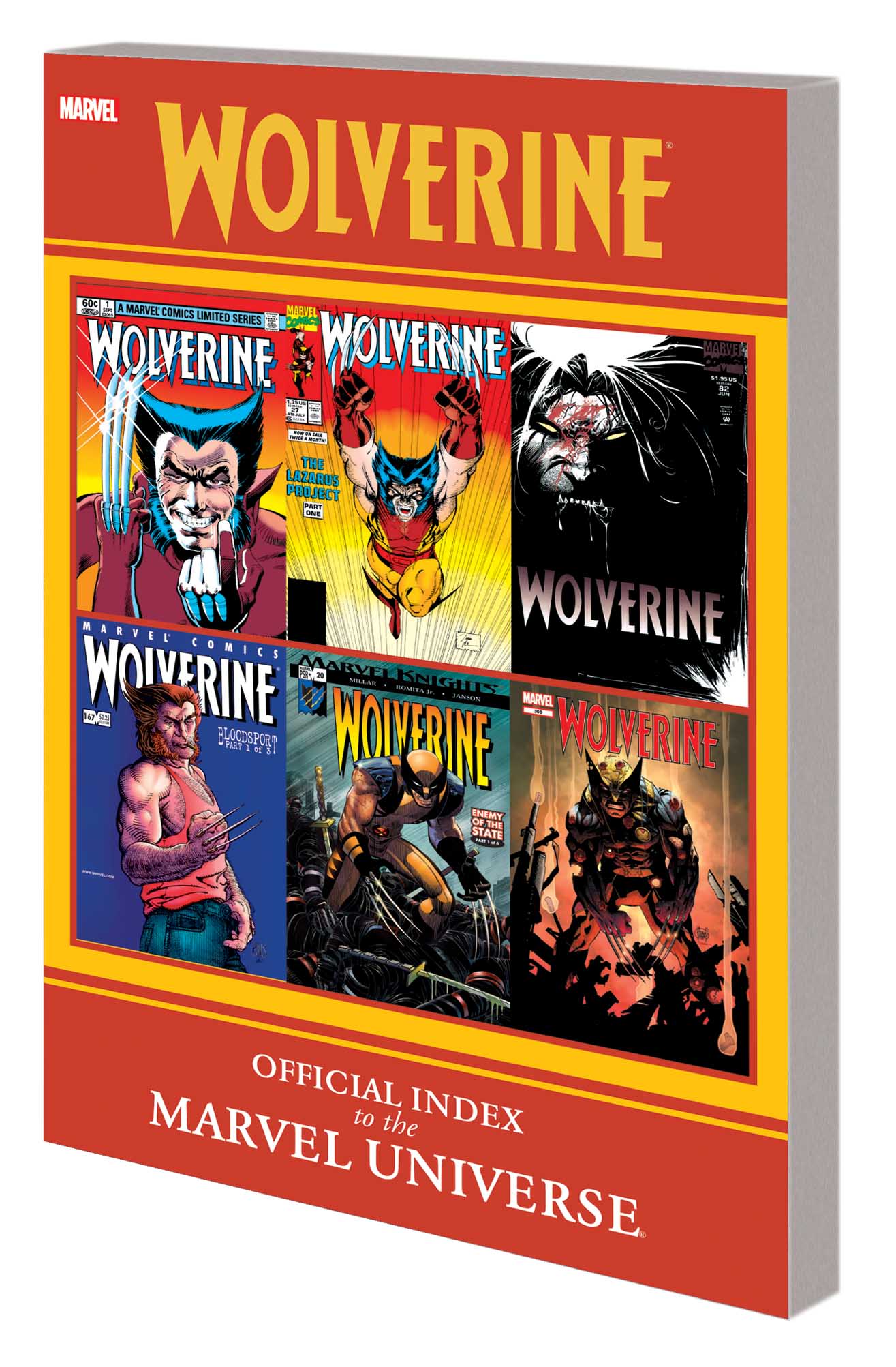 Wolverine: Official Index to the Marvel Universe GN-TPB (Trade Paperback)