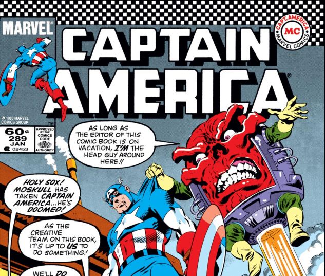 Captain America (1968) #289 Cover