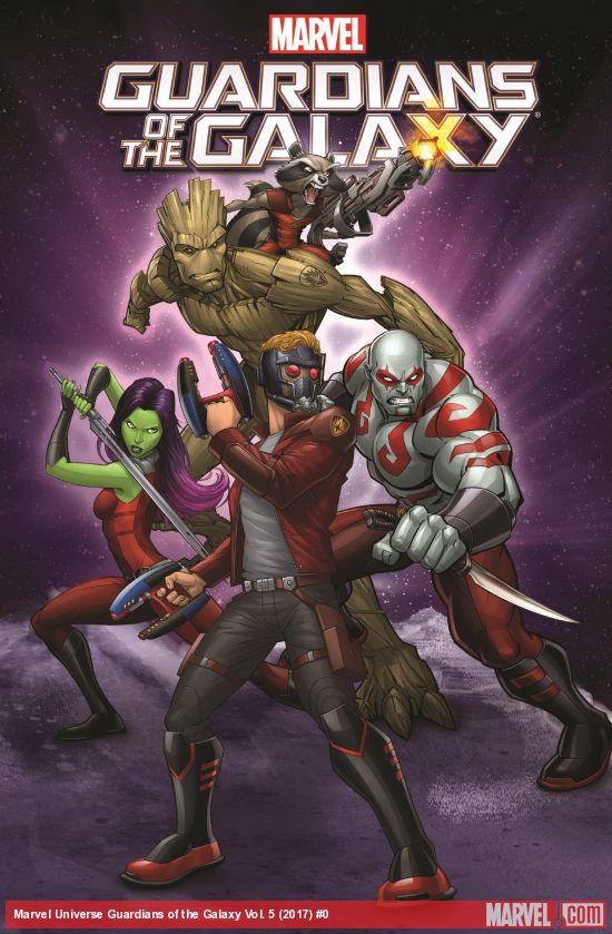 MARVEL UNIVERSE GUARDIANS OF THE GALAXY VOL. 5 DIGEST (Trade Paperback)