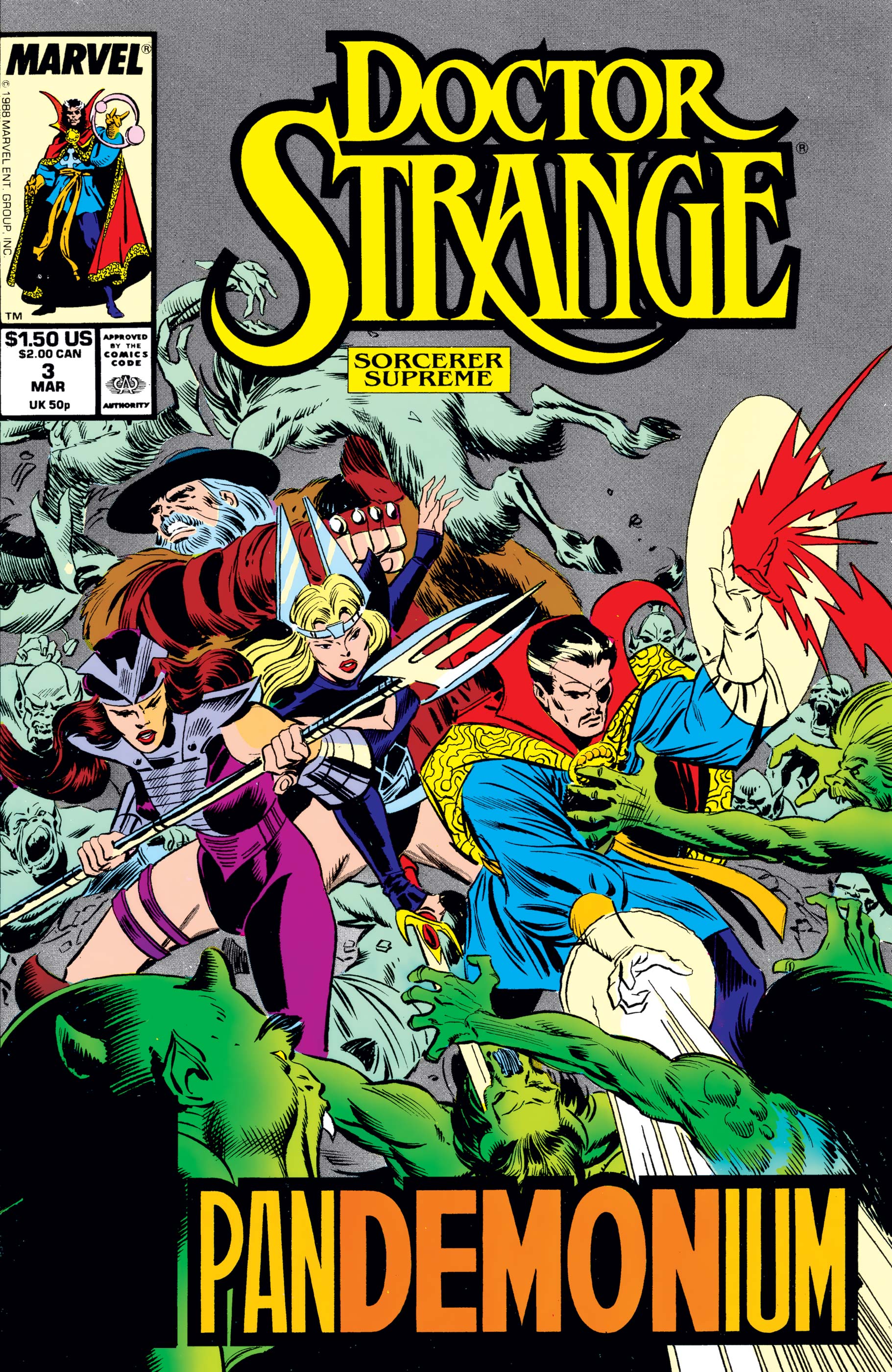 Doctor Strange, Sorcerer Supreme (1988) #3
