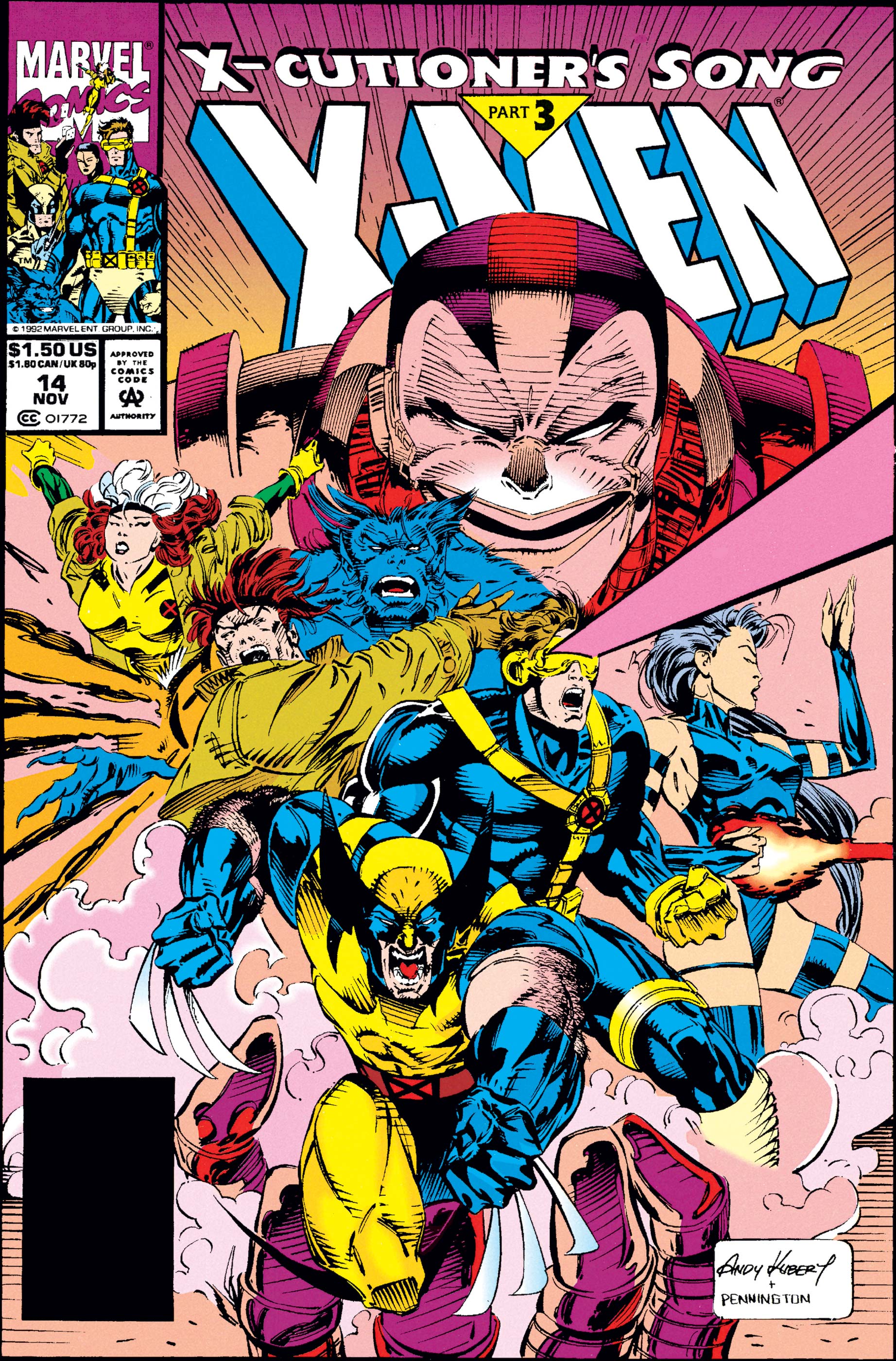 X-Men (1991) #14