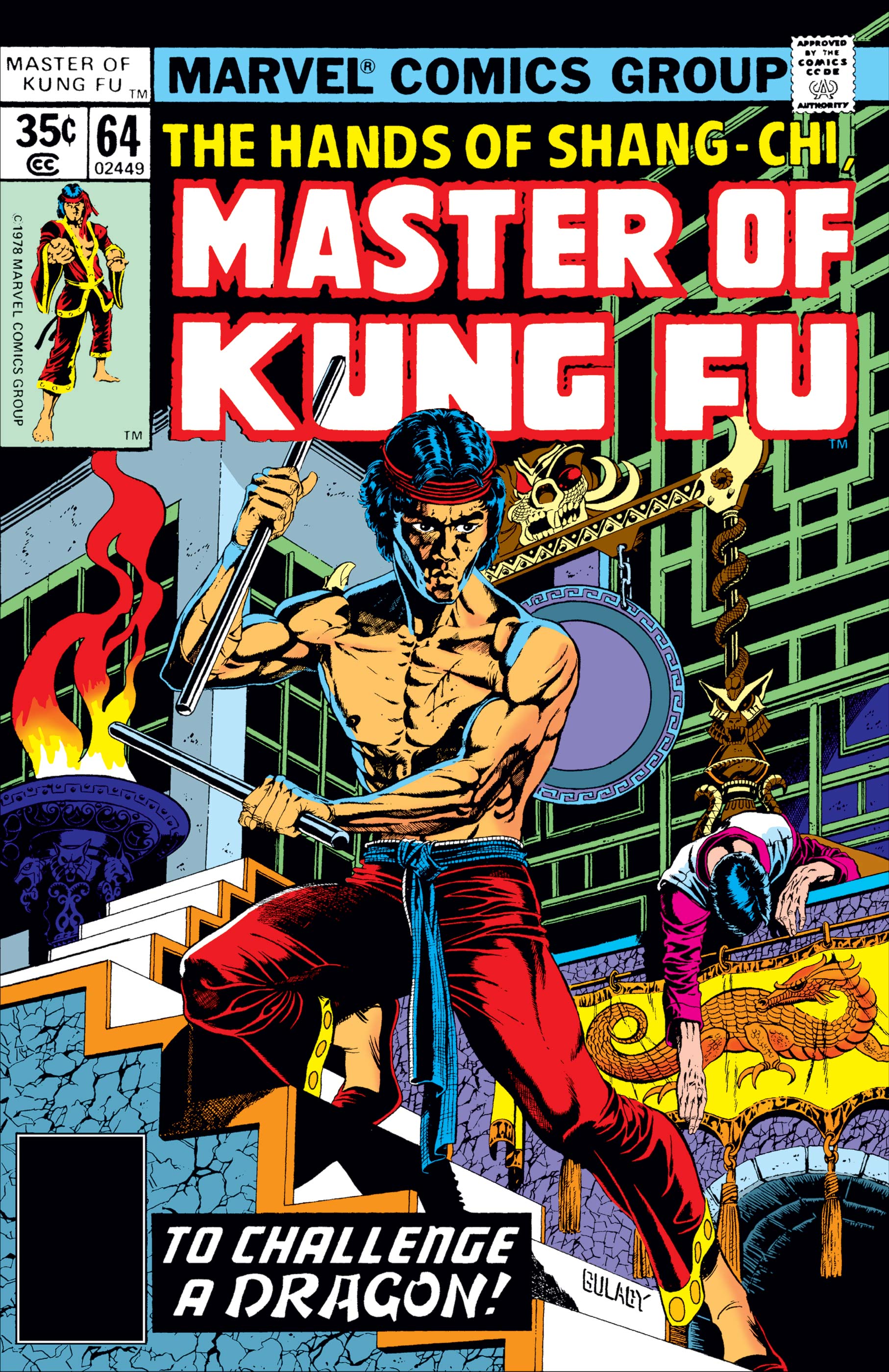 Master of kung fu comics