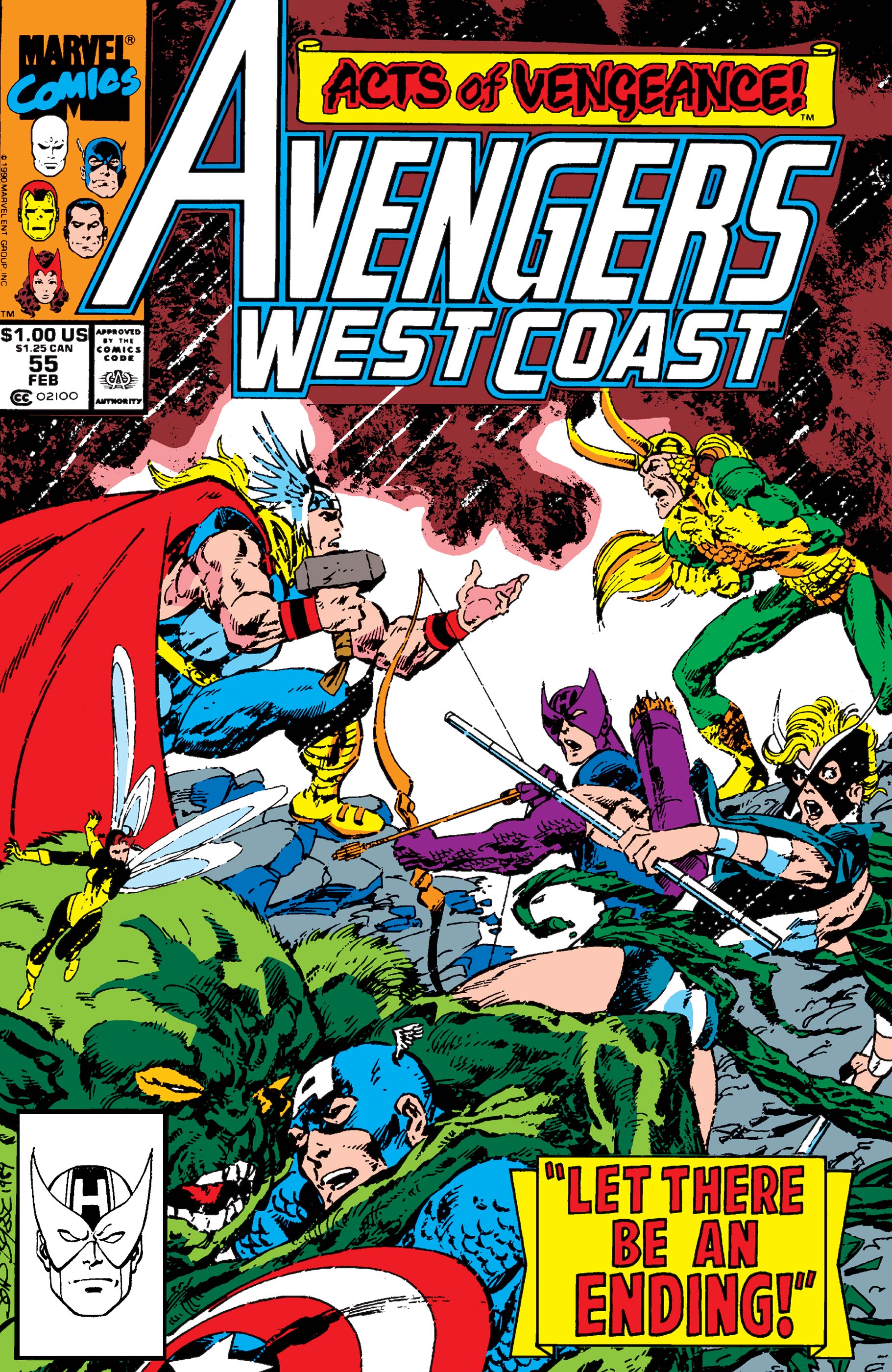 West Coast Avengers (1985) #55
