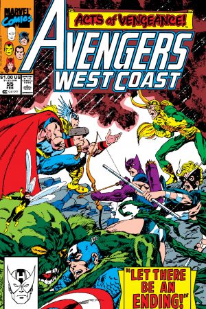 West Coast Avengers #55 