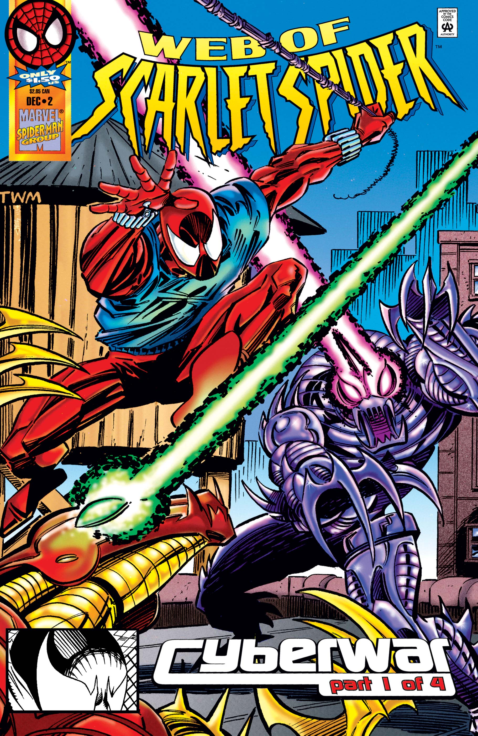 Web of Scarlet Spider (1995) #2
