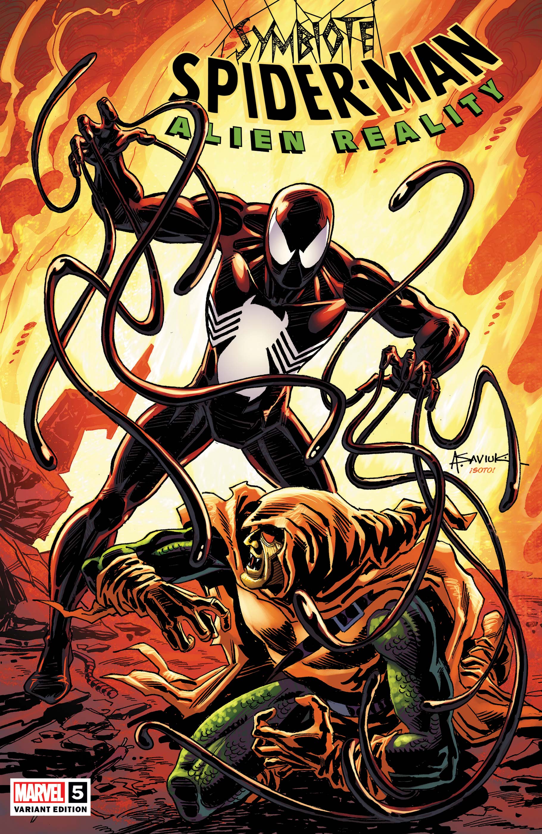 Symbiote Spider-Man: Alien Reality (2019) #5 (Variant)