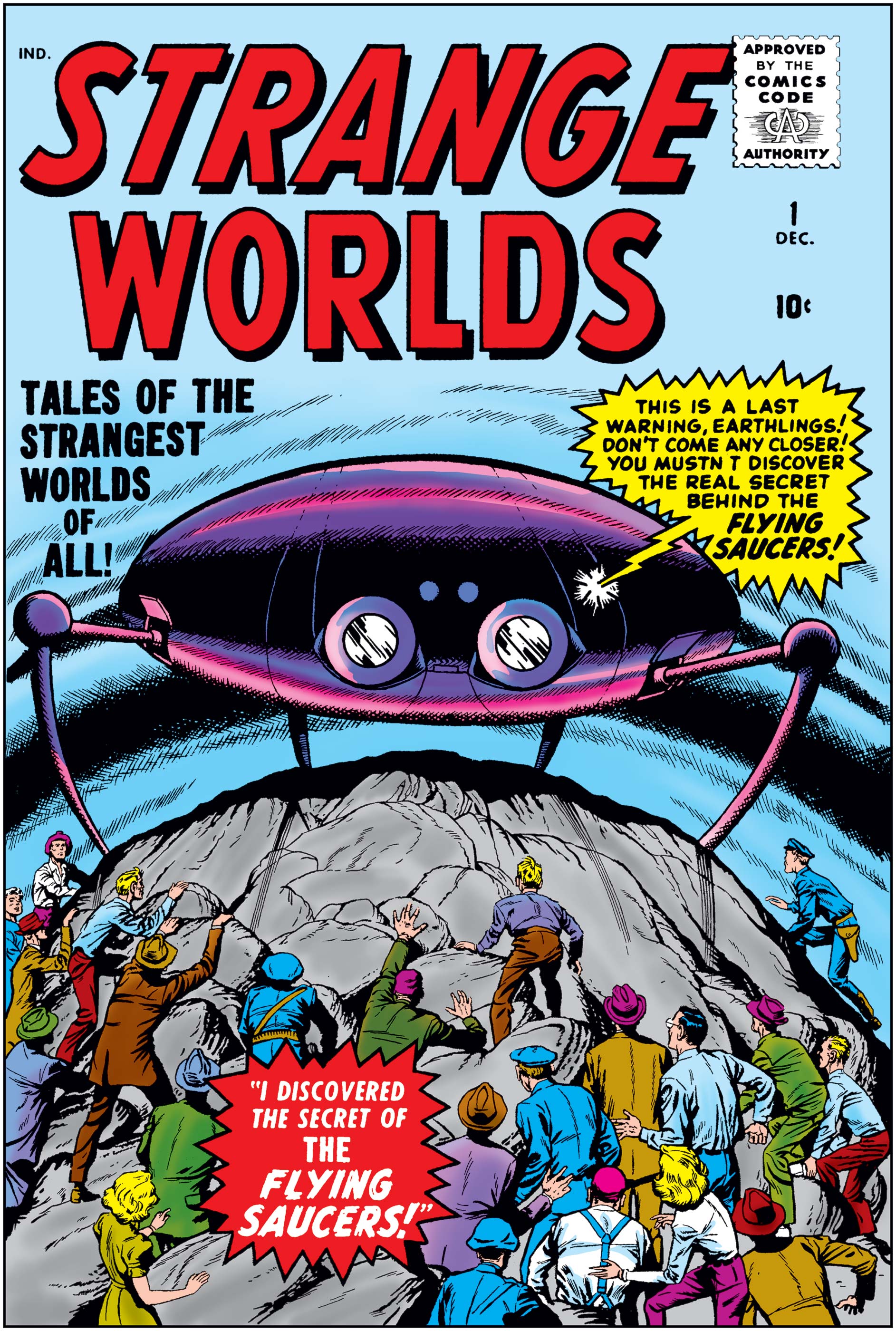Strange Worlds (1958) #1